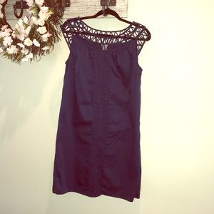 Ann Taylor Navy Dress